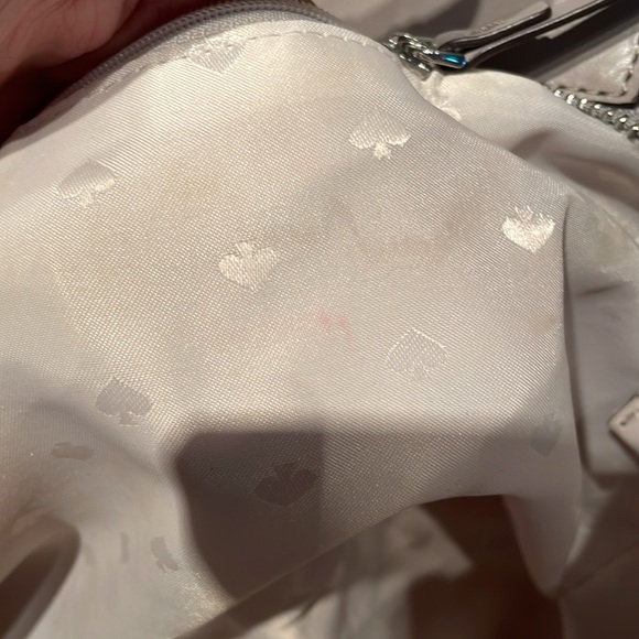 Kate Spade Janie Grayish Taupe Smooth Leather Tote EUC - Picture 12 of 13